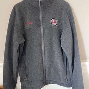 Columbia Gray Full-Zip Jacket